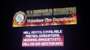 photo of double sided pylon sign with electronic messsage center