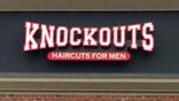 photo of raceway mounted channel letters white faces, red outline